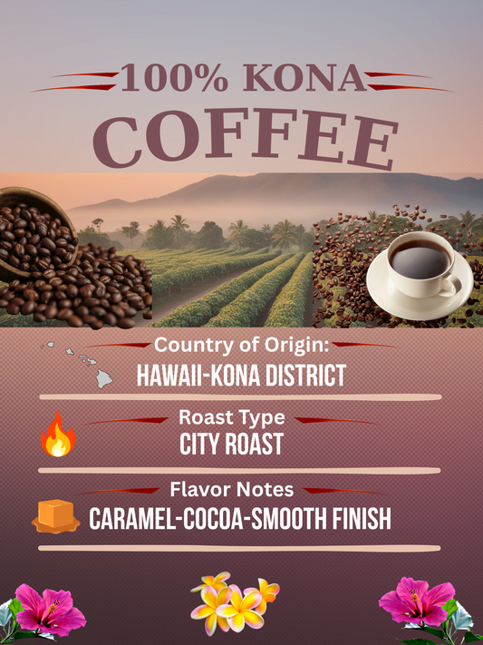 100% Kona Coffee K-Cups - Medium Roast - Hawaiian Single Serve Pods (12 Pack)