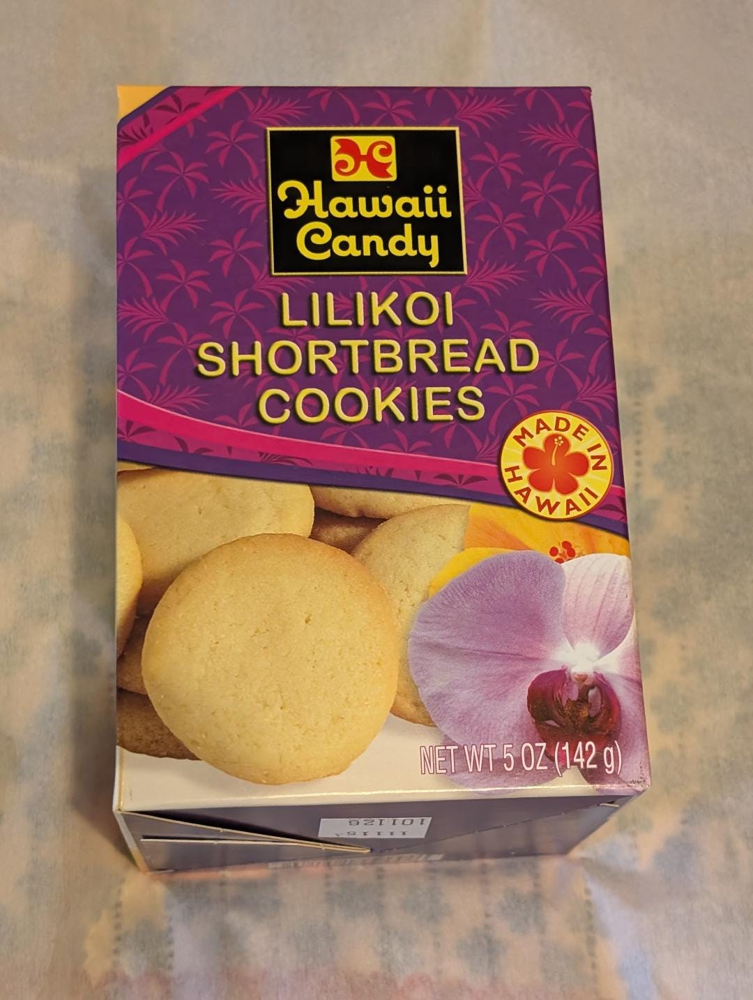 Kona Coffee Macadamia & Lilikoi Shortbread Cookies Duo, Aloha Cookie Collection