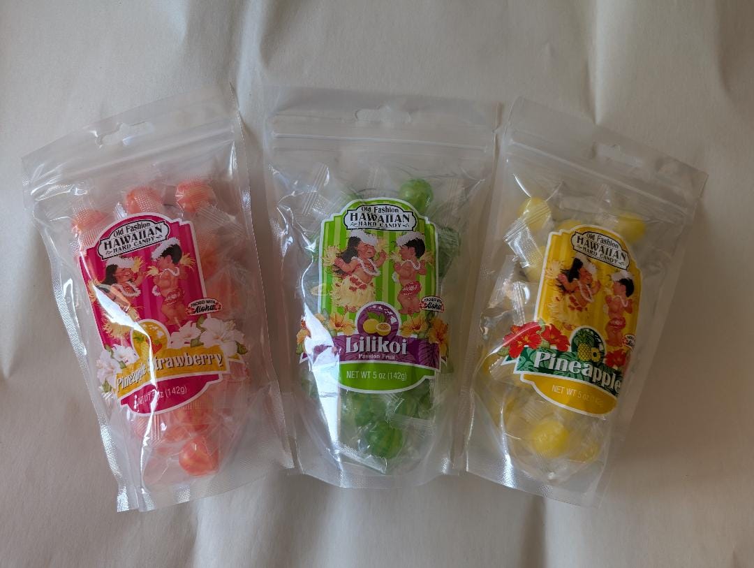 Pineapple Hard Candy Tropical Snacks Treats Gift Giving 5oz